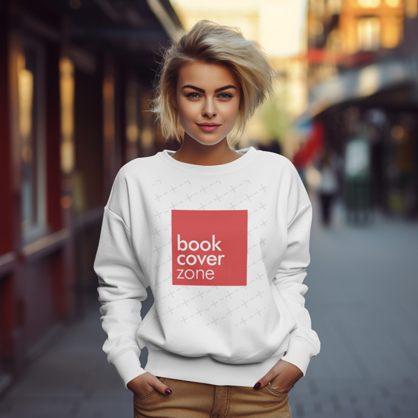 Full Sleeve Pullover Mockup on Woman