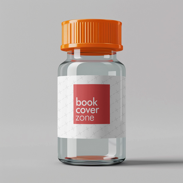 Glass Vial Label PSD Mockup Generator