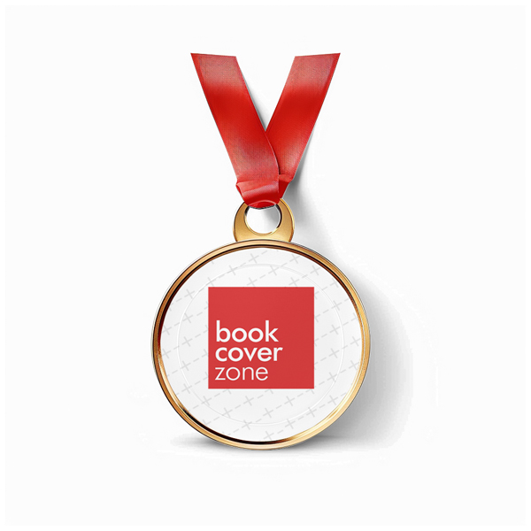 Gold Medal Mockup with Red Ribbon
