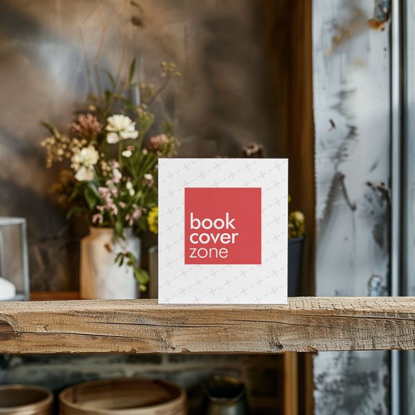 Flower Shop Greeting Card Mockup