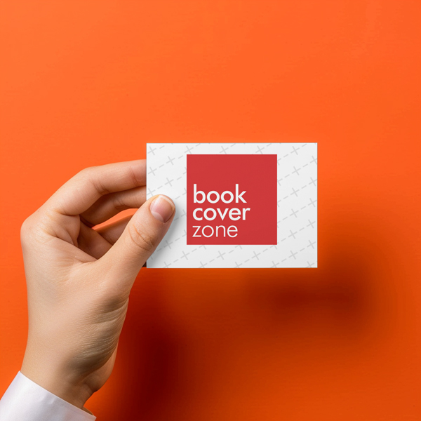 Hand-Held Business Card Mockup
