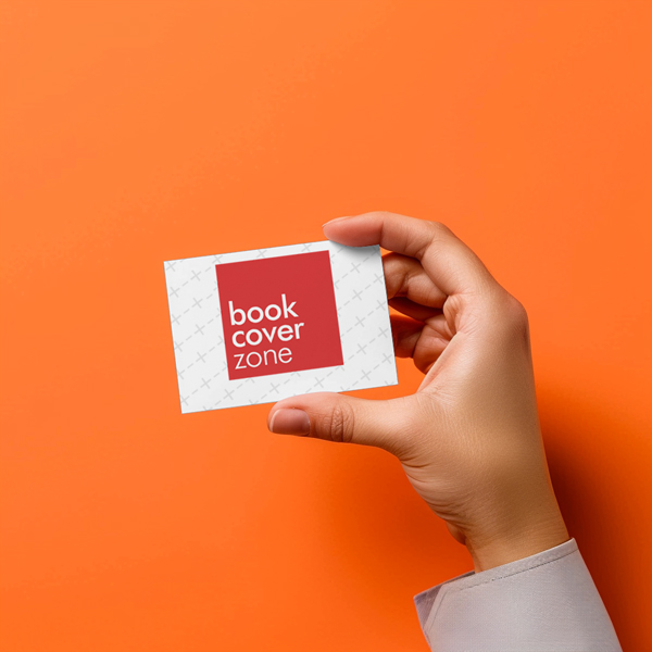 Hand-Held Business Card Mockup