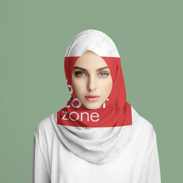 Hijab Mockup Generator with Young Model