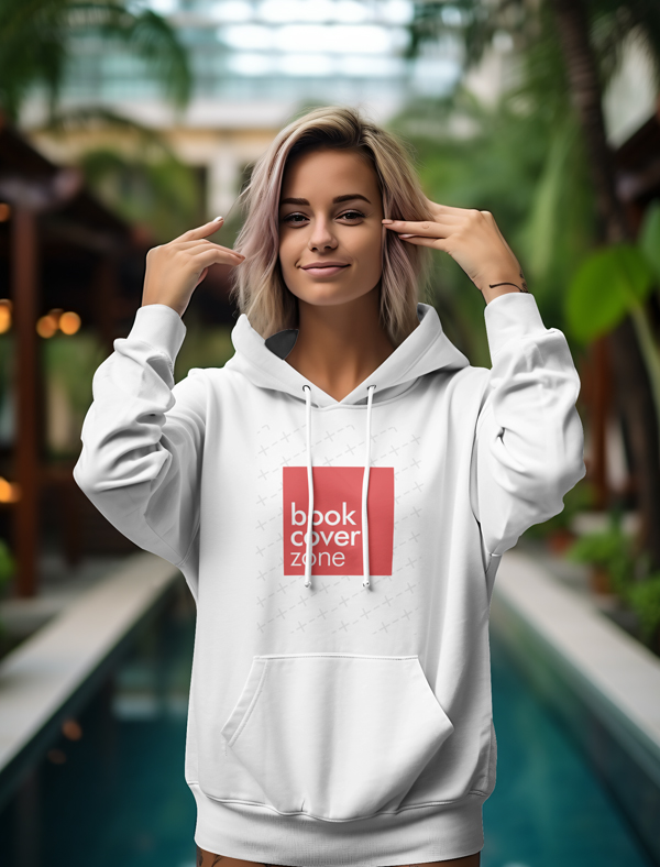 Hoodie Design Mockup Generator with Teen Model