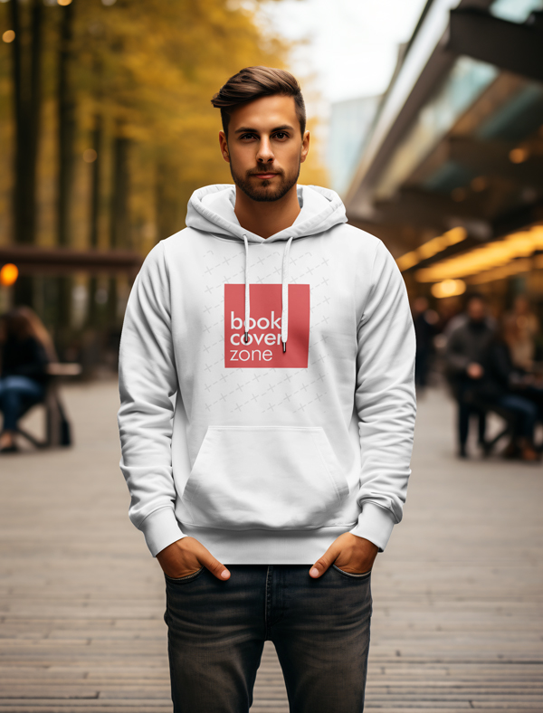 Hoodie Mockup Generator on Male Model