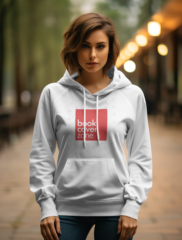 Hoodie Mockup Generator with Model Posing Outdoor