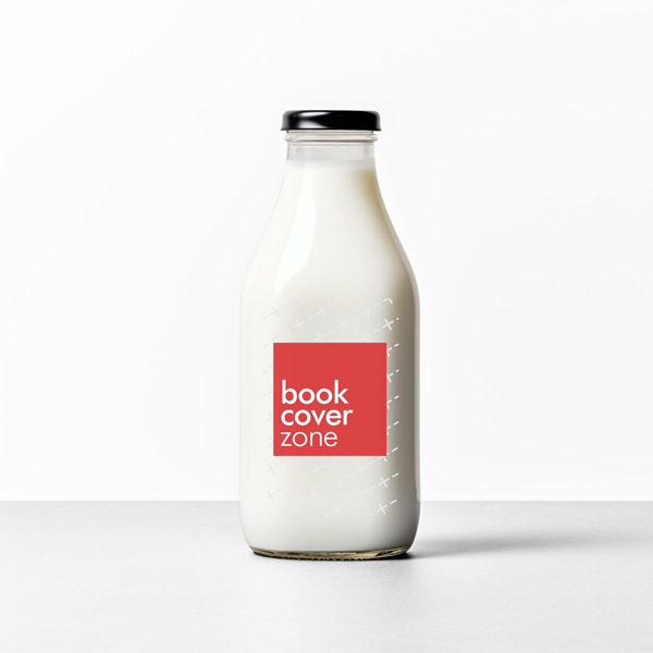 Milk Bottle Label Mockup