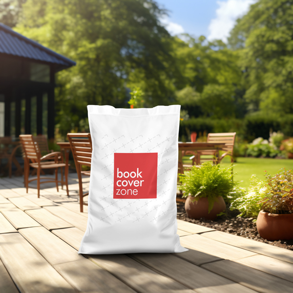 White Garden Fertilizer Bag Mockup