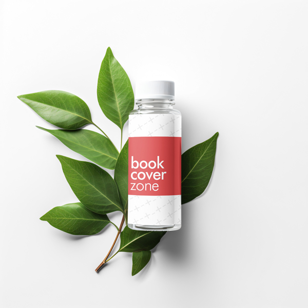Small Glass Vial Label Mockup