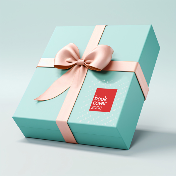 Gift Box Label Mockup