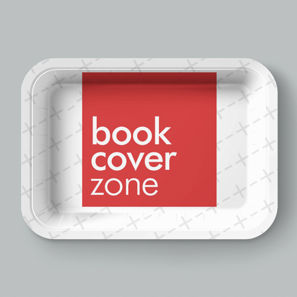 Label Mockup for White Styrofoam Food Tray