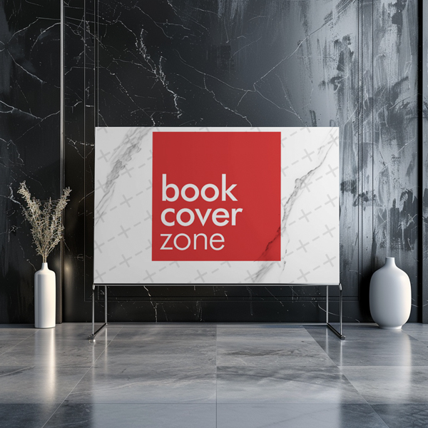 Corporate Landscape Stand Banner Mockup