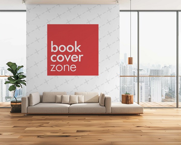 Large Painting and Design Canvas Mockup