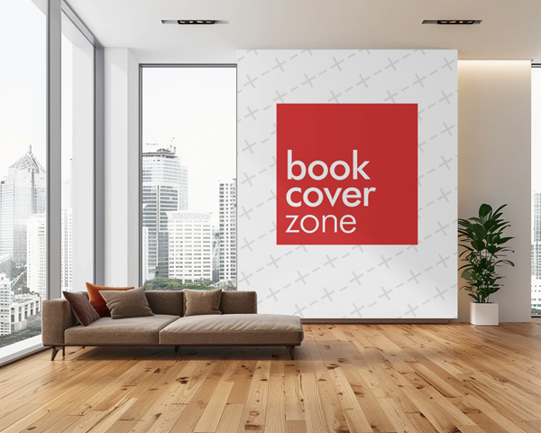 Large Painting and Design Canvas Mockup