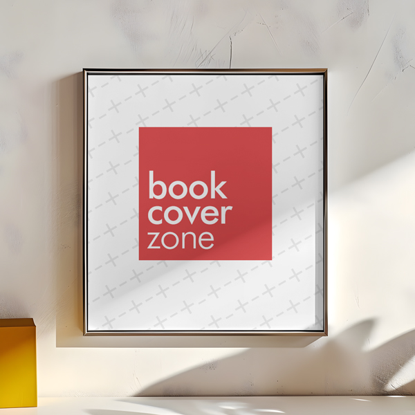 Large Square Art Frame Mockup