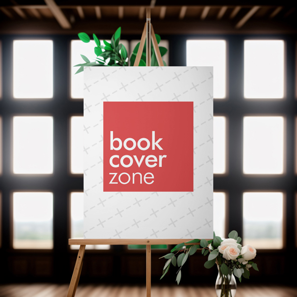 Large Wedding Reception Welcome Sign Mockup