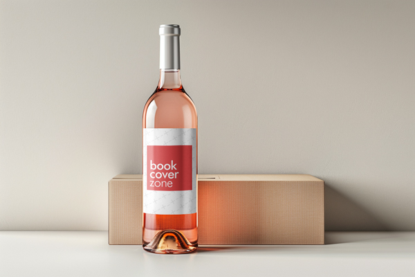 Luxury Wine and Drinks Bottle Label Mockup