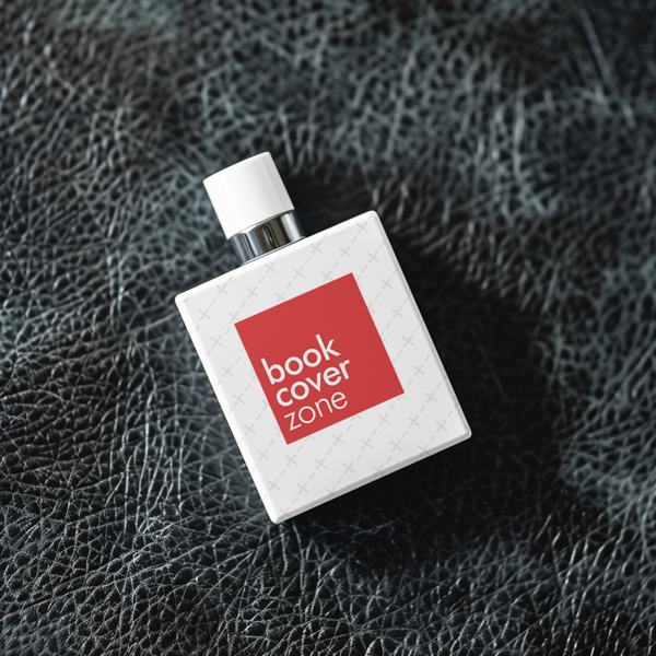Men's After Shave Bottle Label Mockup - Top View