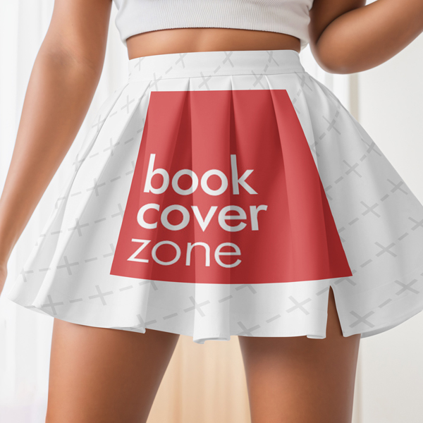 Mini Slit Skirt Mockup