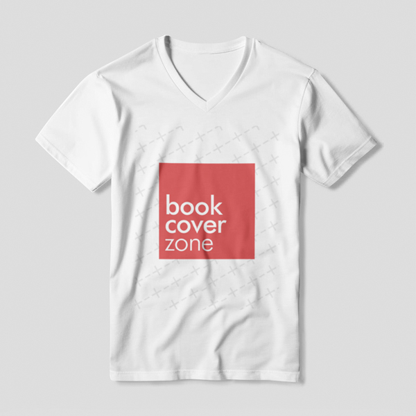 Modern V-Neck T-Shirt Mockup