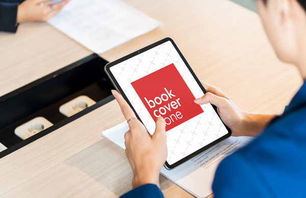 Person Holding iPad Mockup