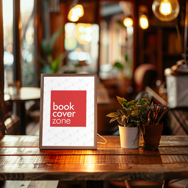Premium Table Menu Mockup for Cafés and Restaurants