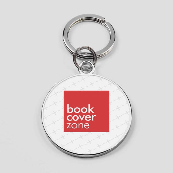 Round Keychain Mockup