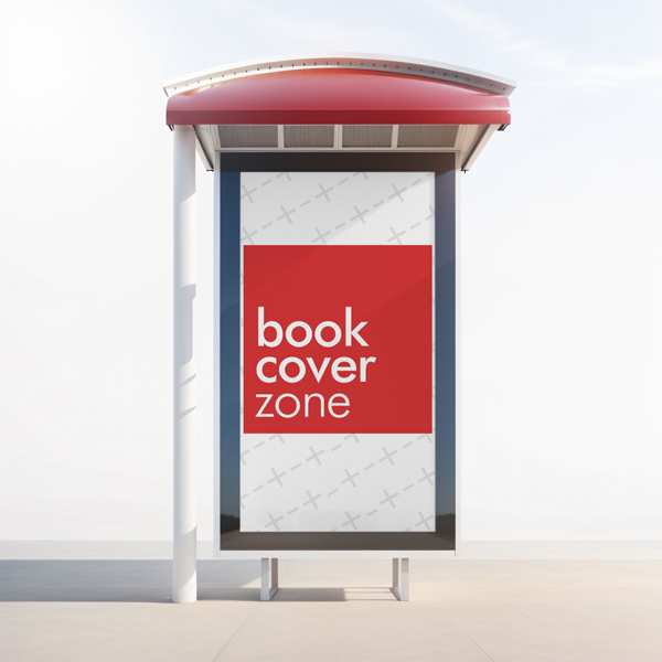 Simple Bus Stop Billboard Mockup