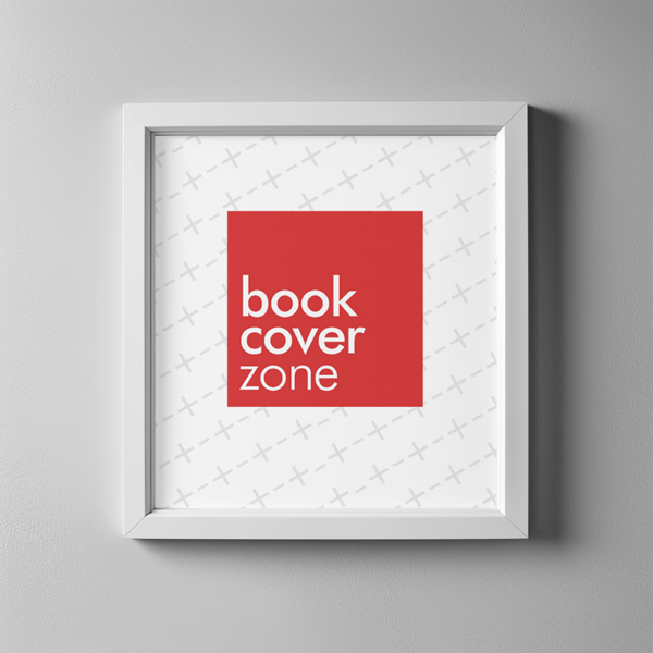 Square White Wooden Frame Mockup
