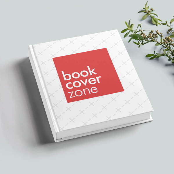Square Book Cover Mockup for Kids