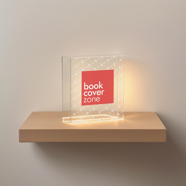 Square Display Acrylic Case Mockup