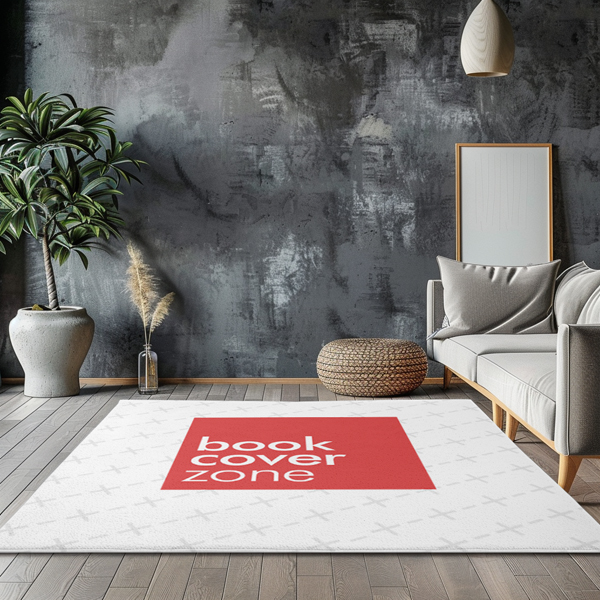 Square Rug Mockup Generator for Classic Luxury Interiors