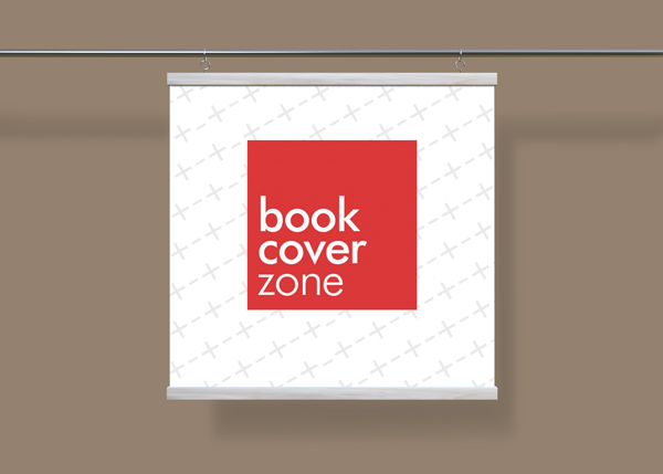Square Wooden Poster Hanger Mockup Generator
