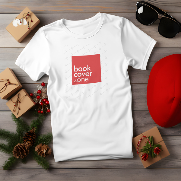 Holiday Theme T-Shirt and Beanie Mockup