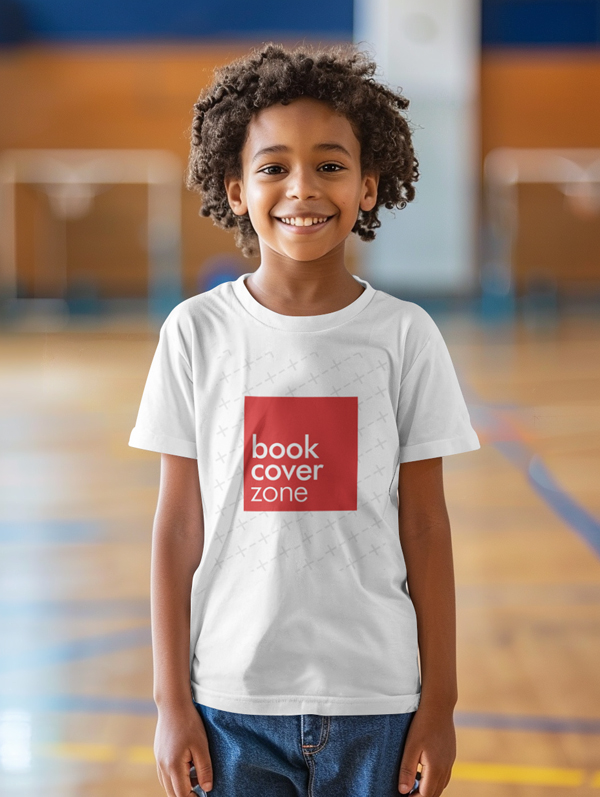 T-shirt Mockup Generator for Kids in School Gym