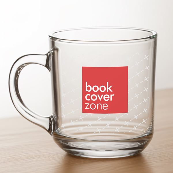 Tea Glass Logo PSD Mockup