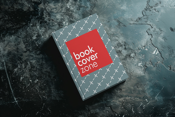 Top View Book Cover Mockup