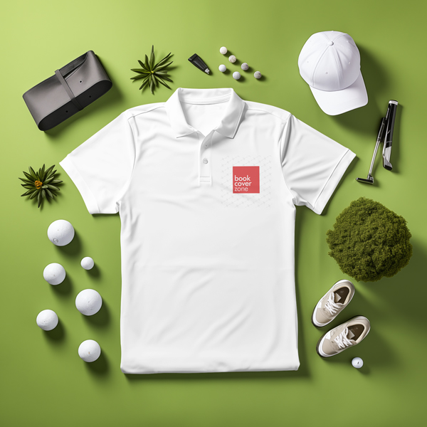 Top View Golf T-Shirt Mockup