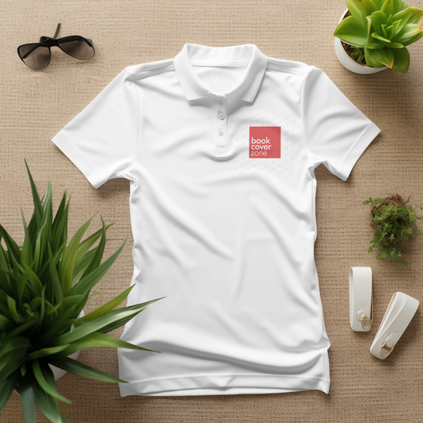 Top View Professional Golf T-Shirt Mockup