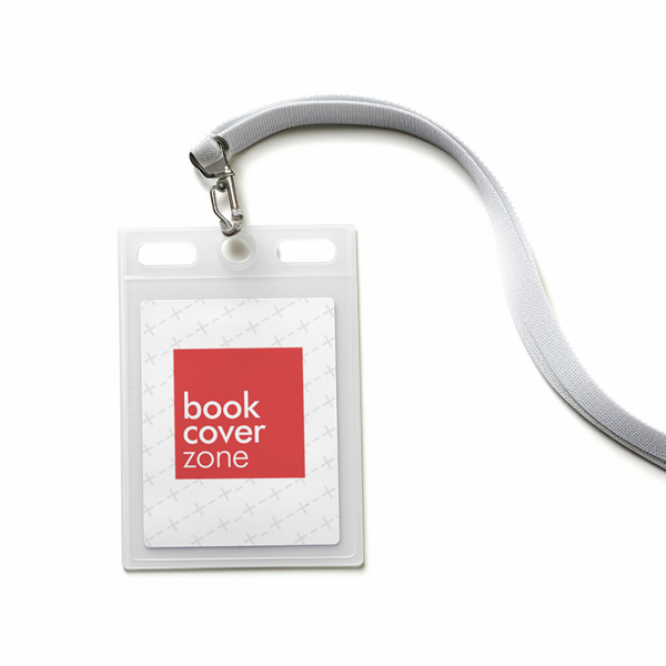 Top View Staff Pass ID Card Mockup