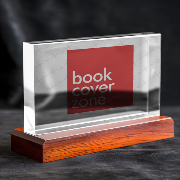 Transparent Acrylic Name Mockup Generator