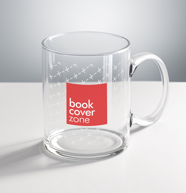Transparent Water Glass Logo Mockup