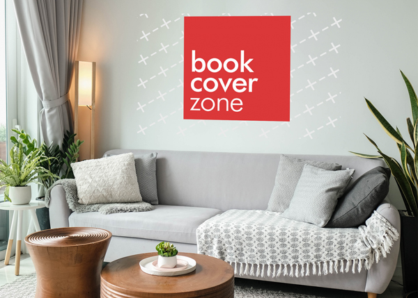 Wall Decal Mockup for Modern Living Room