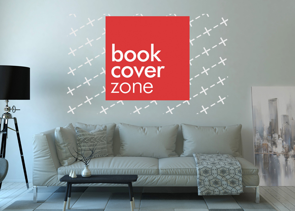 Wall Decal Mockup in Modern Living Room