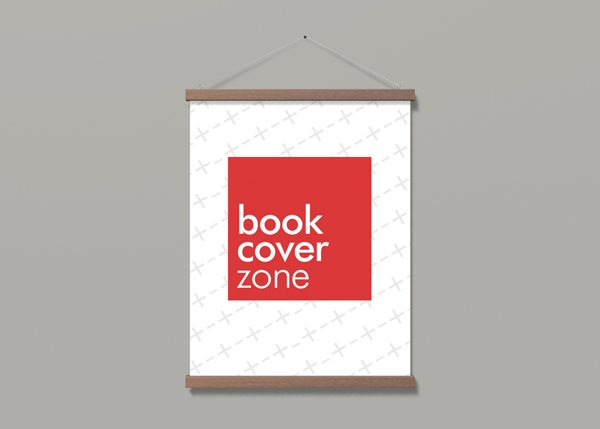 Wooden Poster Hanger Mockup