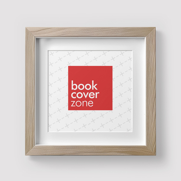 Wooden Square Frame Mockup for Artworks
