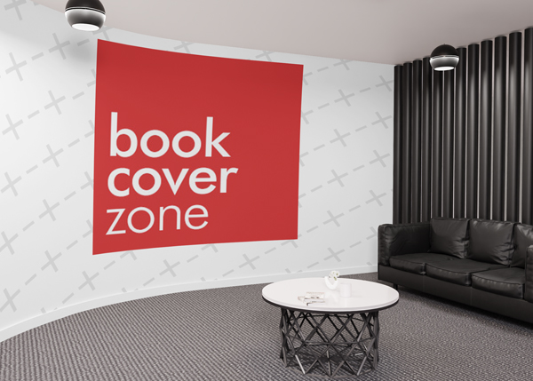 Curved Wall Print Art Mockup