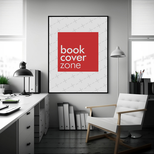 AI Mockup of a Blank Poster