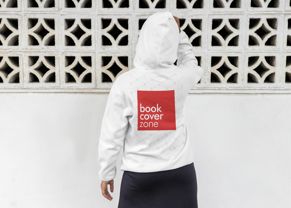 Back Side Hoodie Mockup with Woman