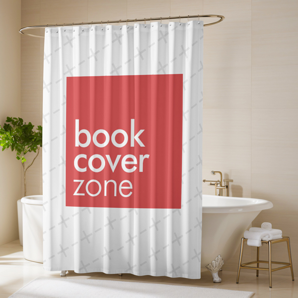 Ultra Modern Bathroom Curtain Mockup Generator